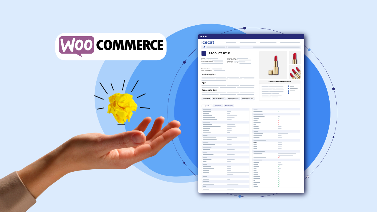 Download Unenriched Product List with Icecat Commerce WooCommerce Connector