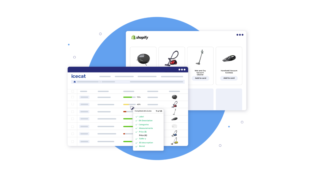 Icecat Commerce’s software Composable commerce example